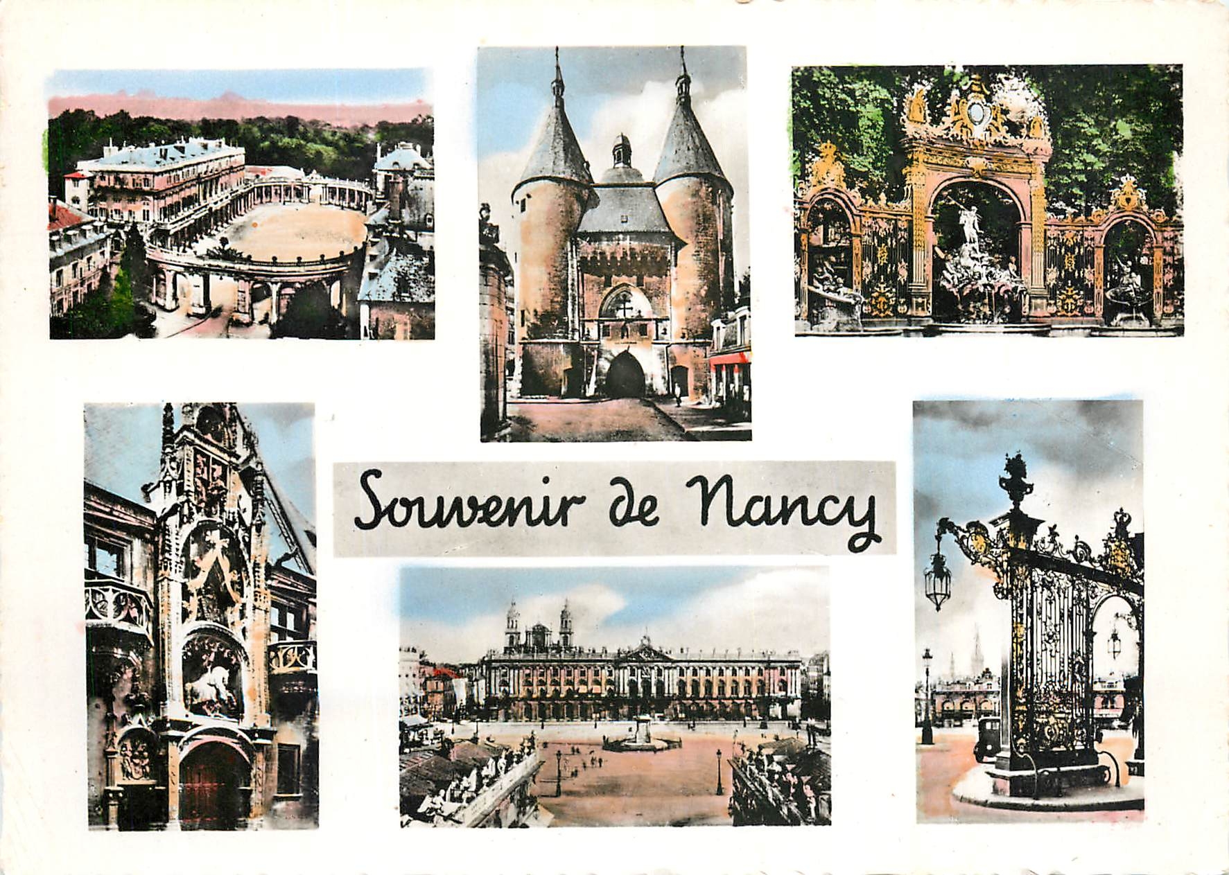 CPM Souvenir de Nancy