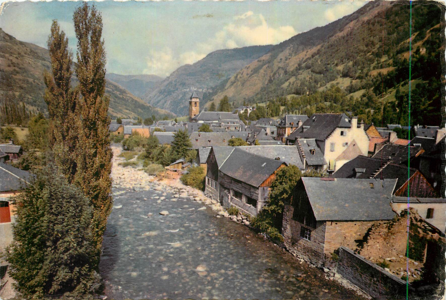 CPM La Valle d'Aran les Vue partielle