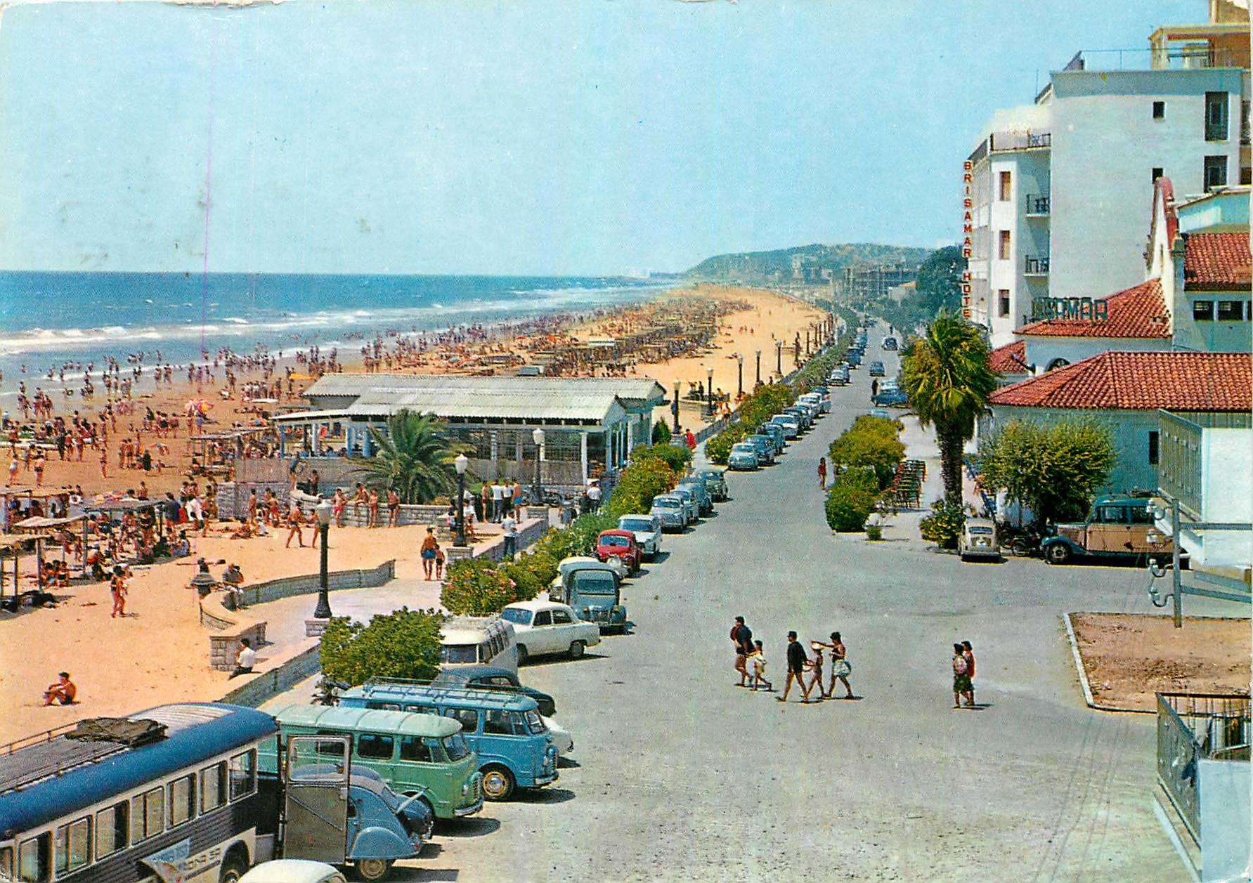 CPM Costa Darada Tarragona Comarruga Vendrell Plage