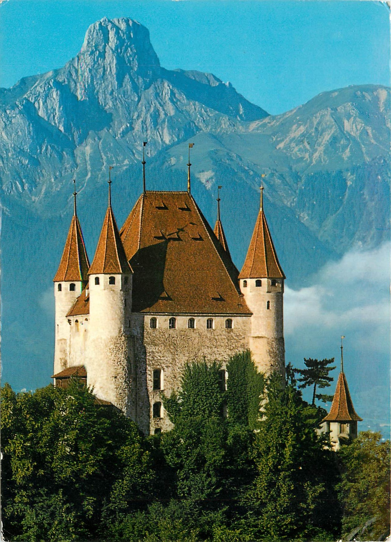 CPM Schloss Thun mit Stockhorn