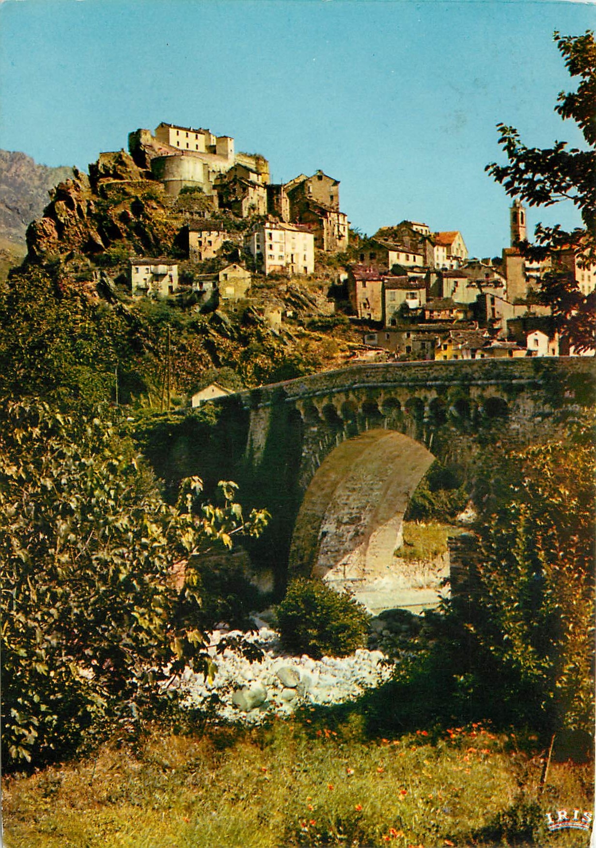 CPM Charmes et Couleurs de la Corse Corte Ancienne capitale de Pascal Paoli