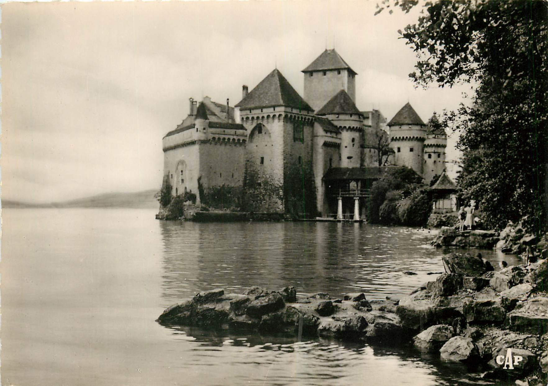 CPM Lac Leman Chateau de Chillon