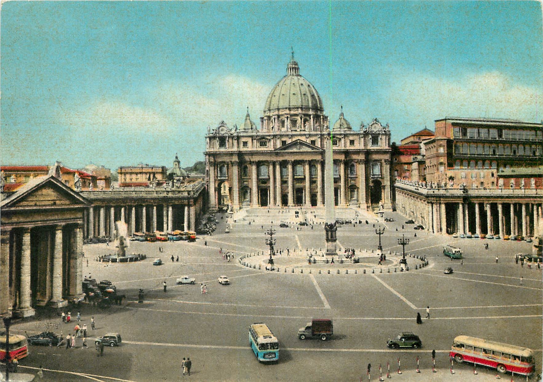 CPM Citta Del Vaticano La Basilique de St Pierre