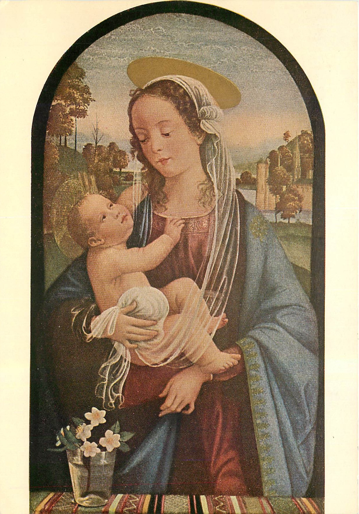 CPM Chirlandajo Ridolfo (1483 1561) la vierge a l'Eglantine
