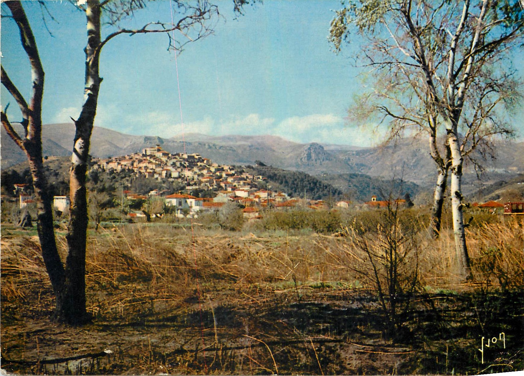 CPM Couleurs et Lumiere de France La Cote d'Azur miracle de la nature Cagnes sur mer (A M) vue gener