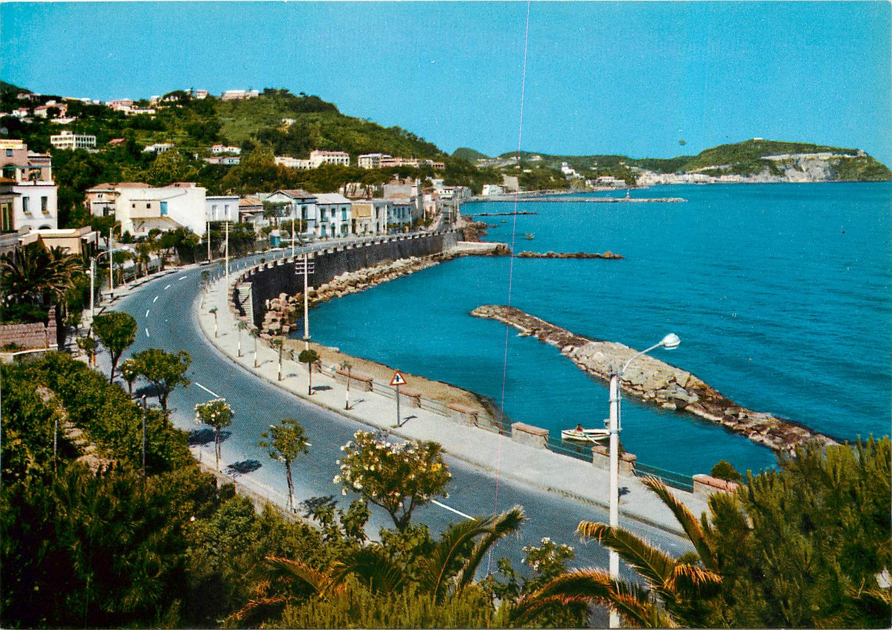 CPM Therme de Casamicciola Ile d'Ischia Route littirale