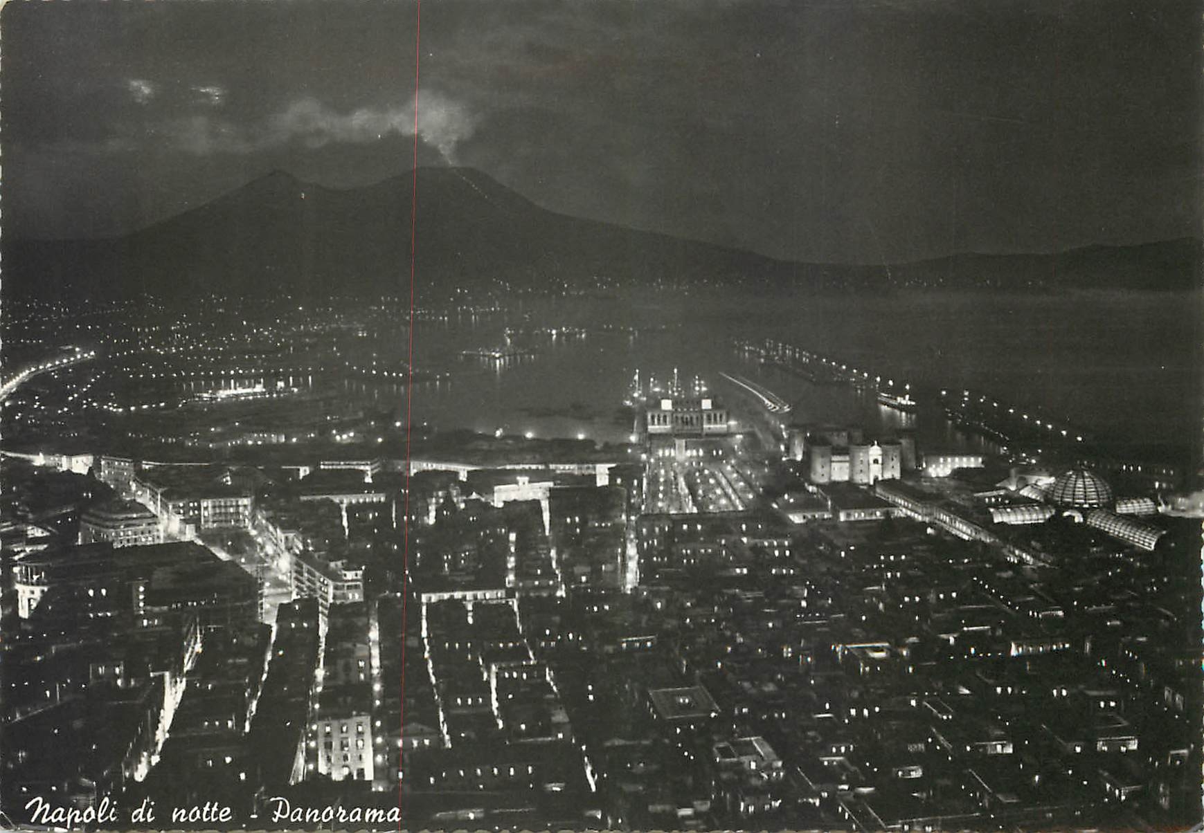 CPM Napoli du notte Panorama