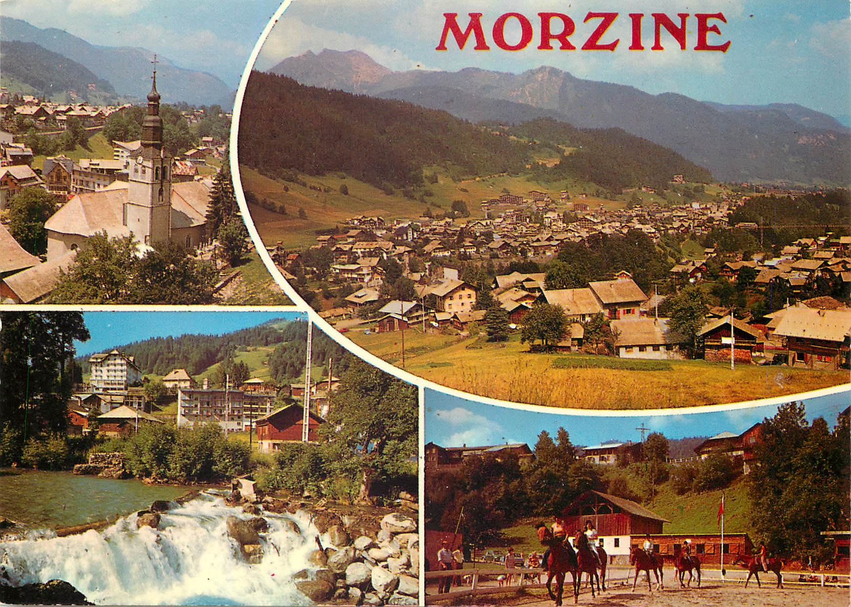 CPM Morzine (Haute Savoie) Alt de 1000 a 2000 m