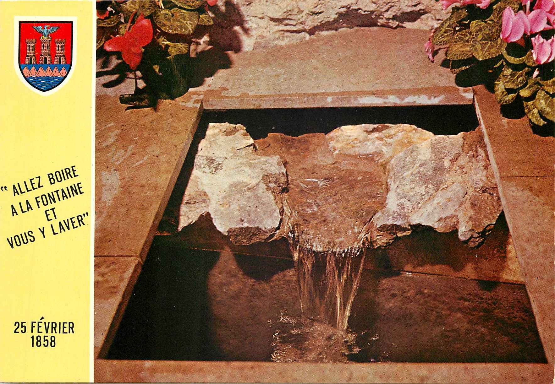 CPM Lourdes La Source Miraculeuse