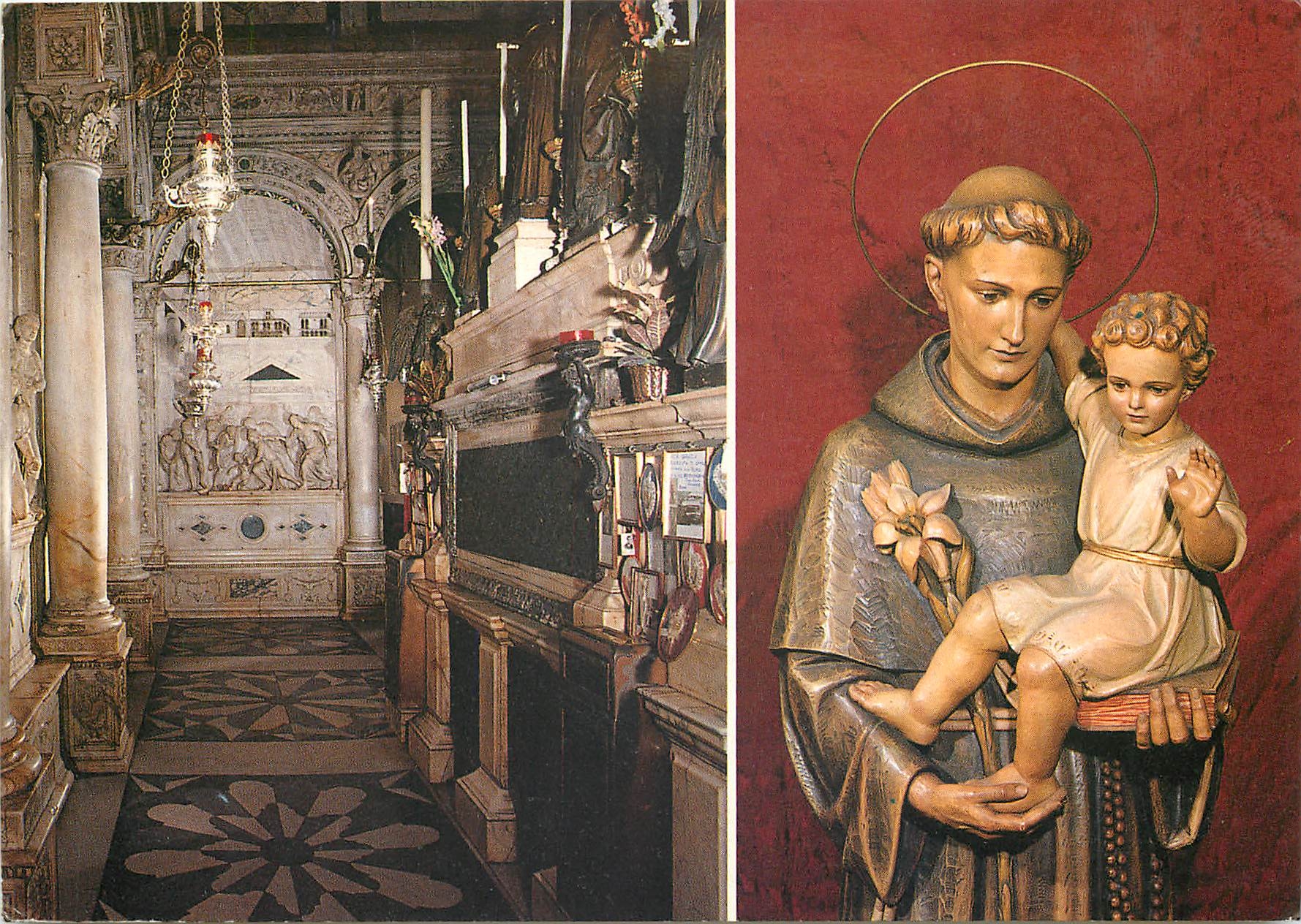 CPM Padova Basilique di S Antonio Tombe du Saint Scupture du Saint