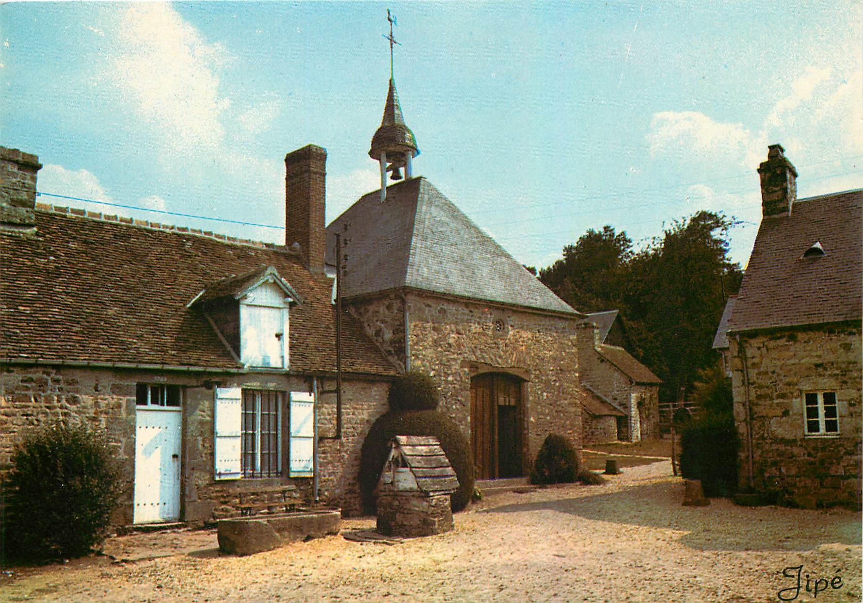 CPM Le Bas Bezier pres Bagnoles de l'Orne chapelle saint Ortaire et Sainte Radegonde tres ancien lie