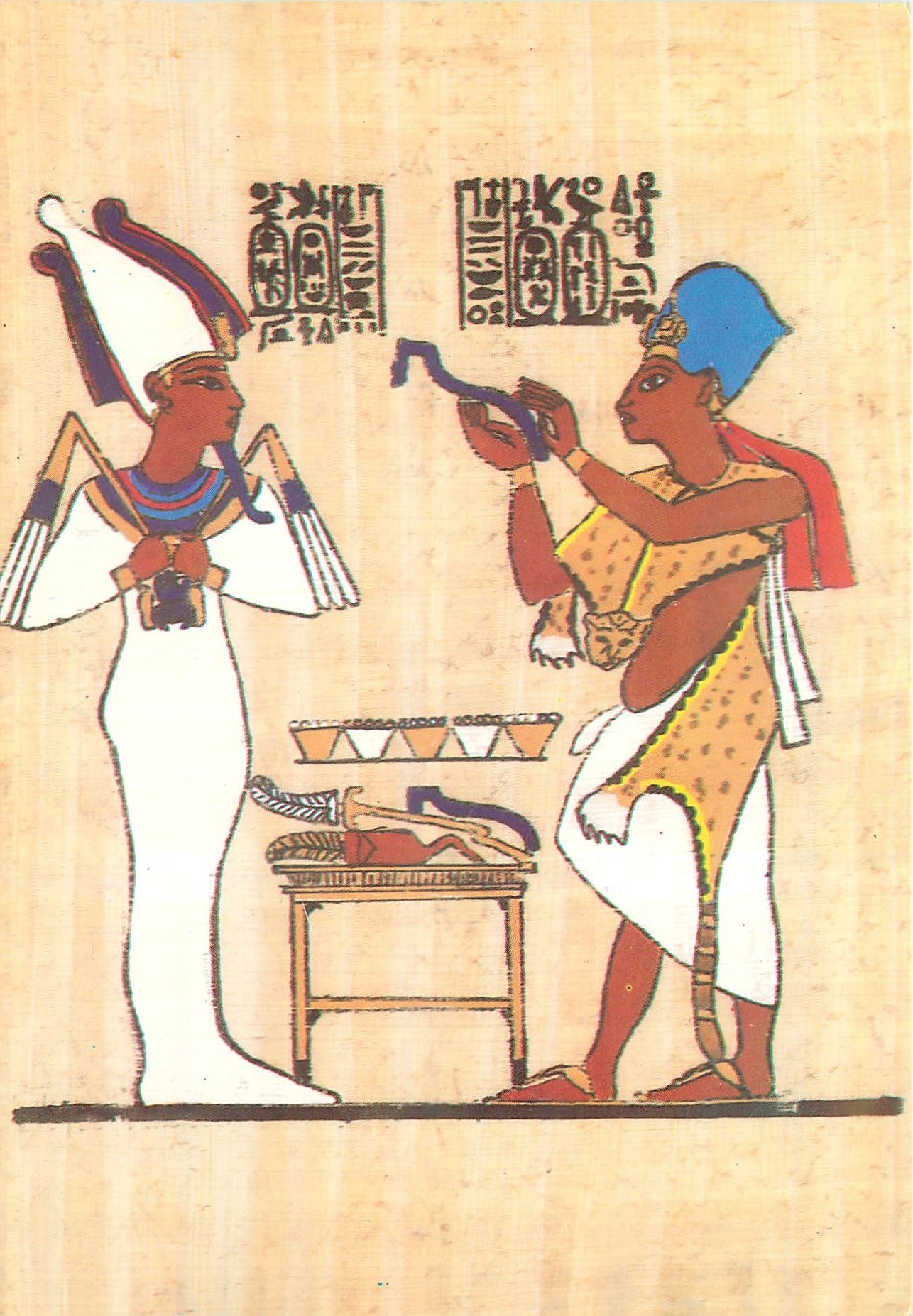 CPM Mural painting from the tomb of tub Ankh Amun