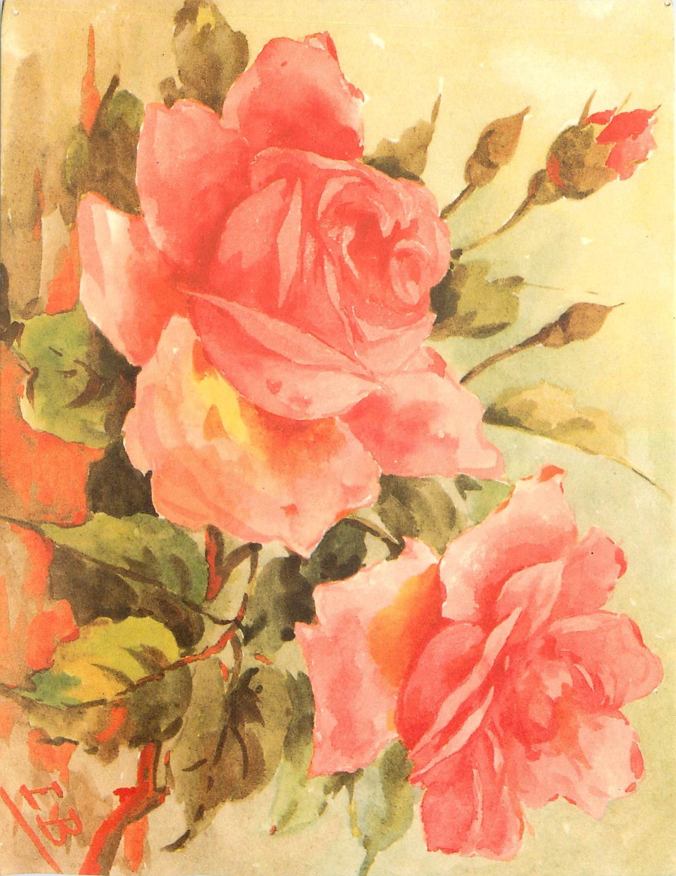 CPM Oeuvres promues par sa fille Juliette Chich Mantout en 1987