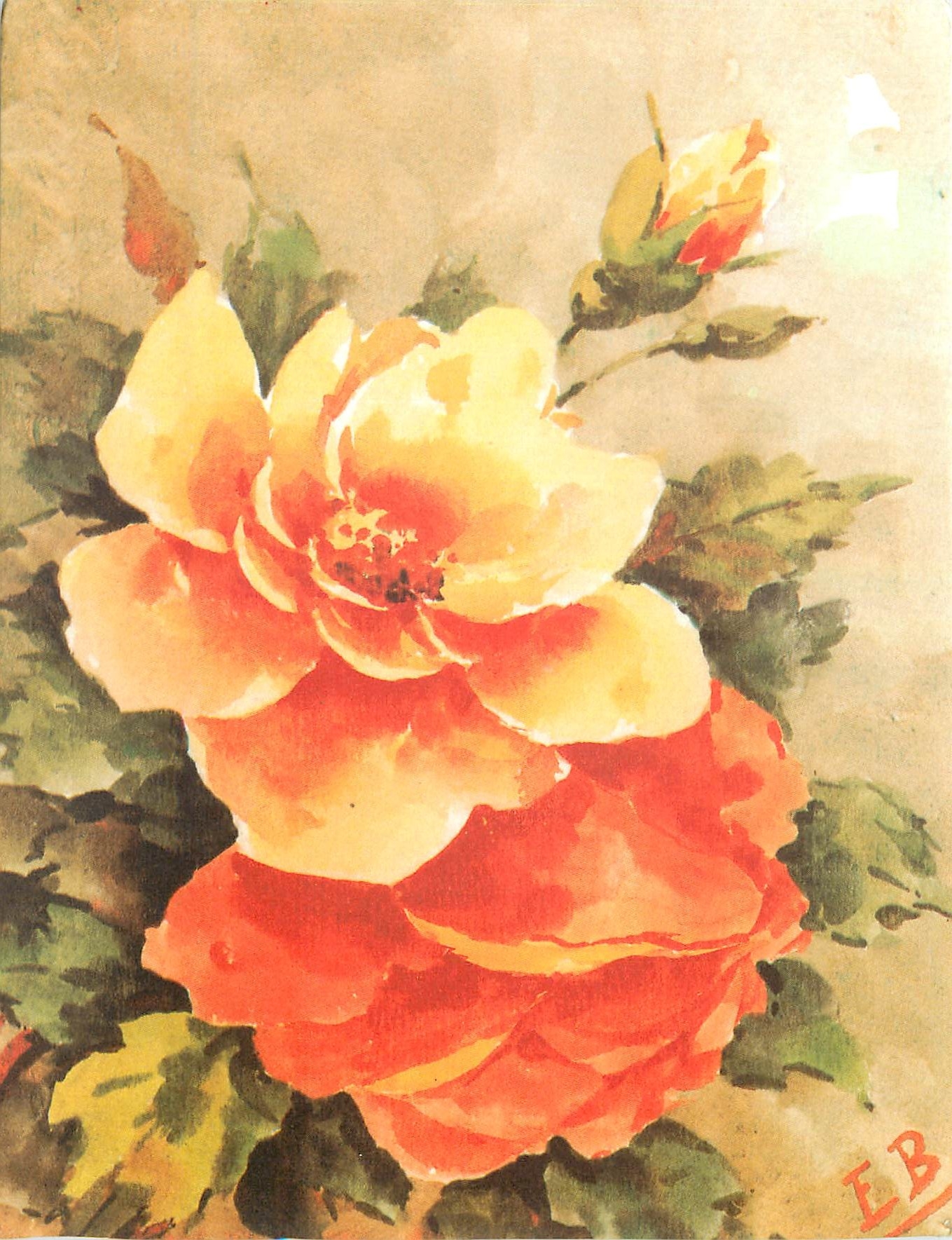 CPM Oeuvres promues par sa fille Juliette Chich Mantout en 1987