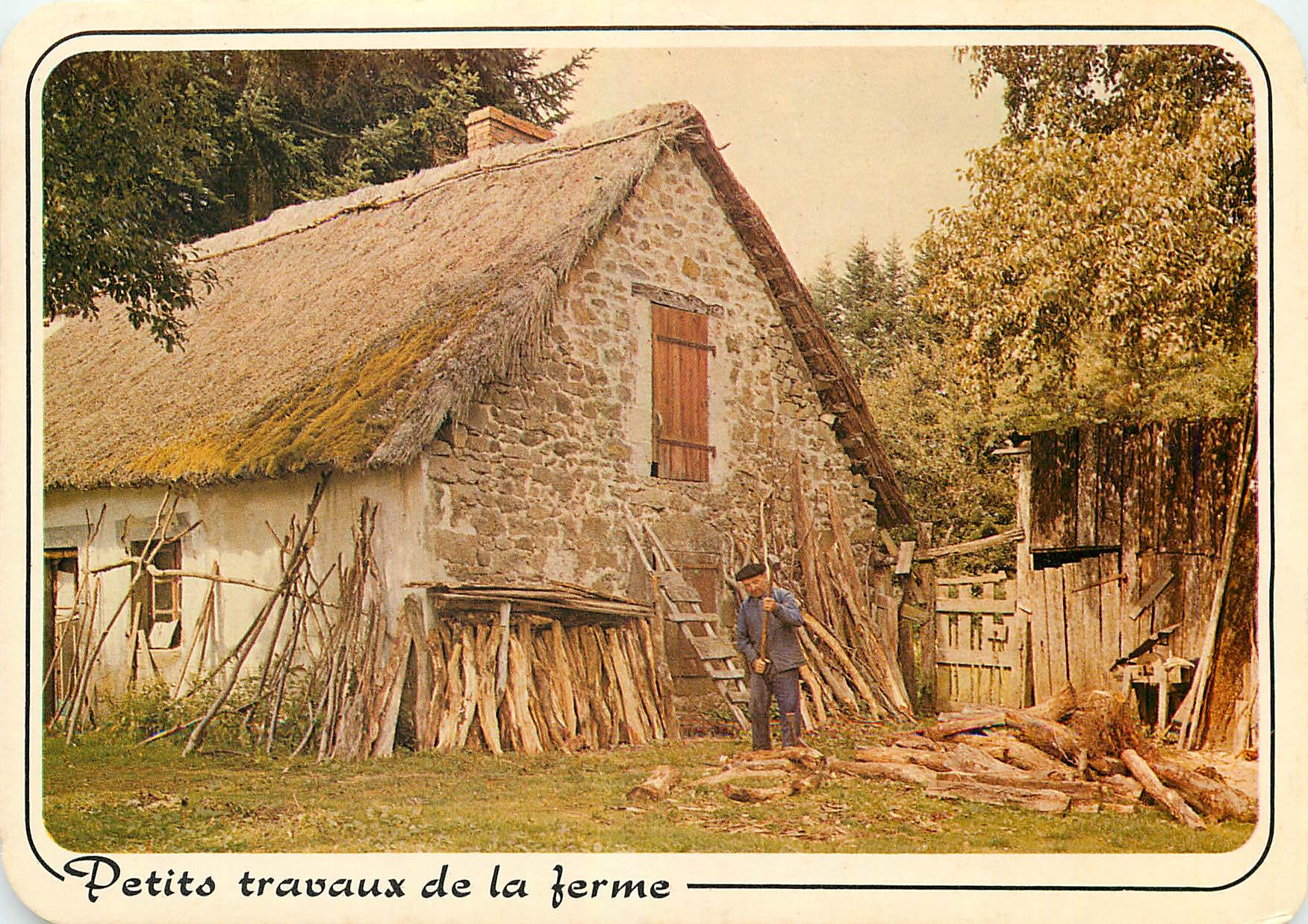 CPM Petits travaux de la ferme