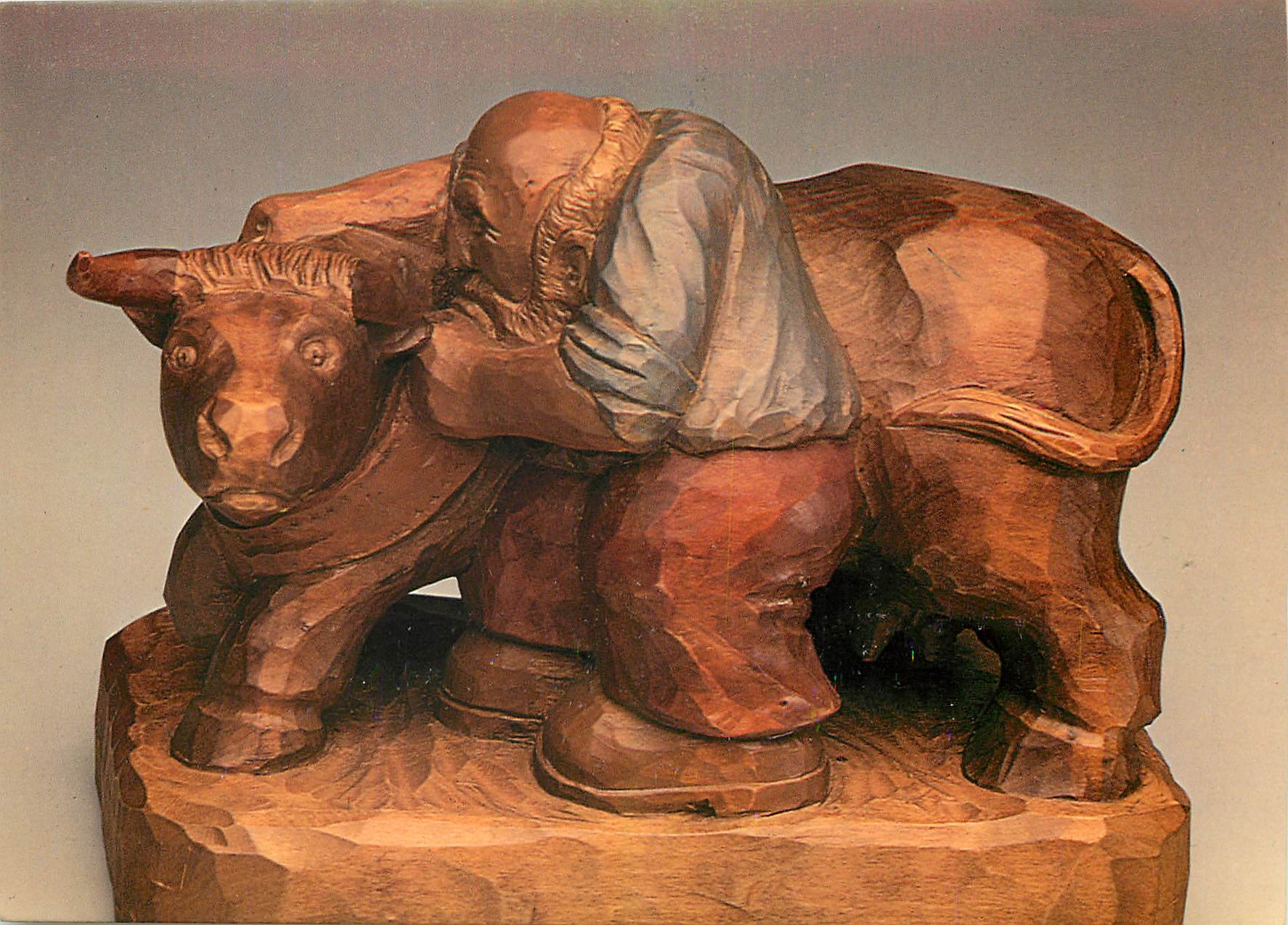 CPM Giovanni Thoux La vie a l'alpage 1978