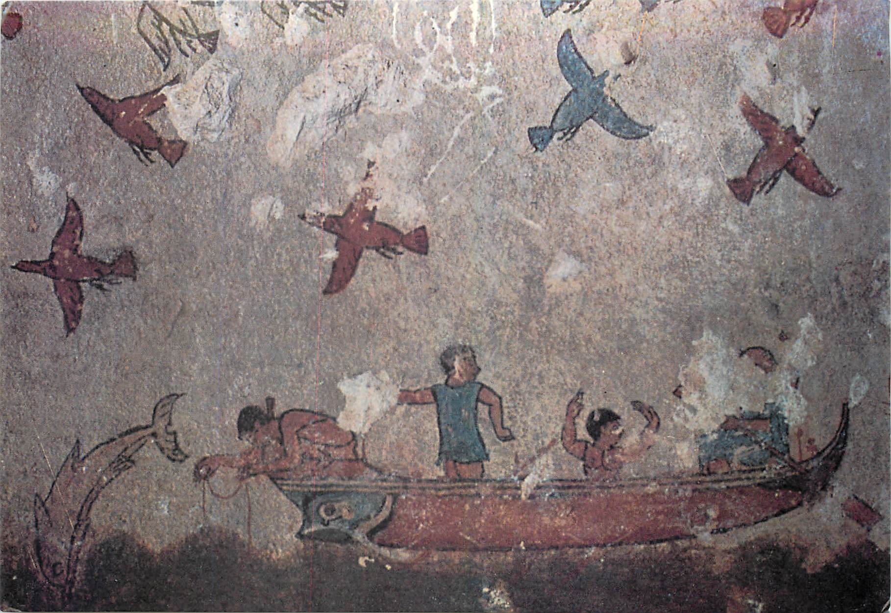 CPM Tarquinia Tomba delfa caccia e pesca