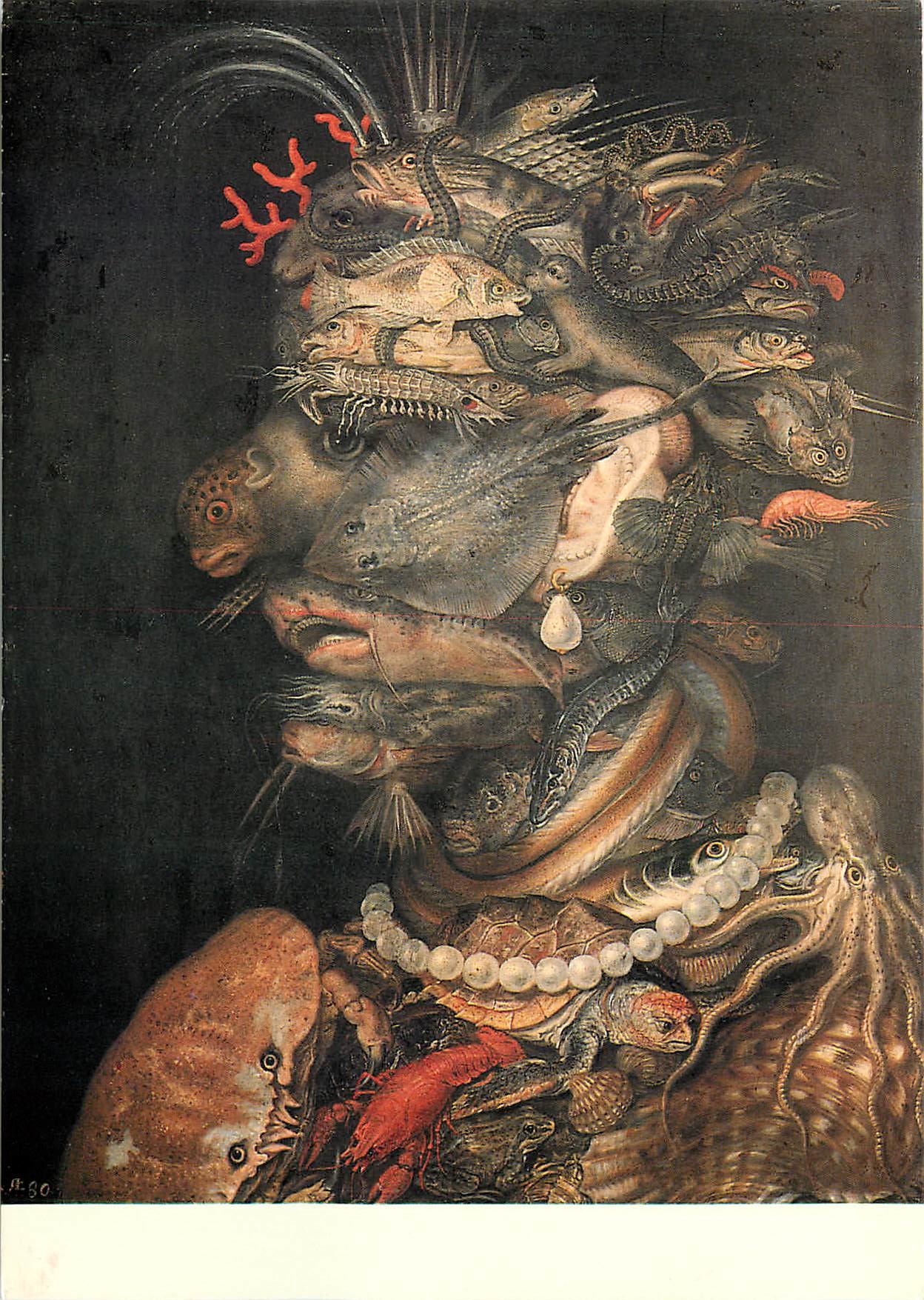 CPM Guiseppe Arcimboldo (1527 1593) l'eau