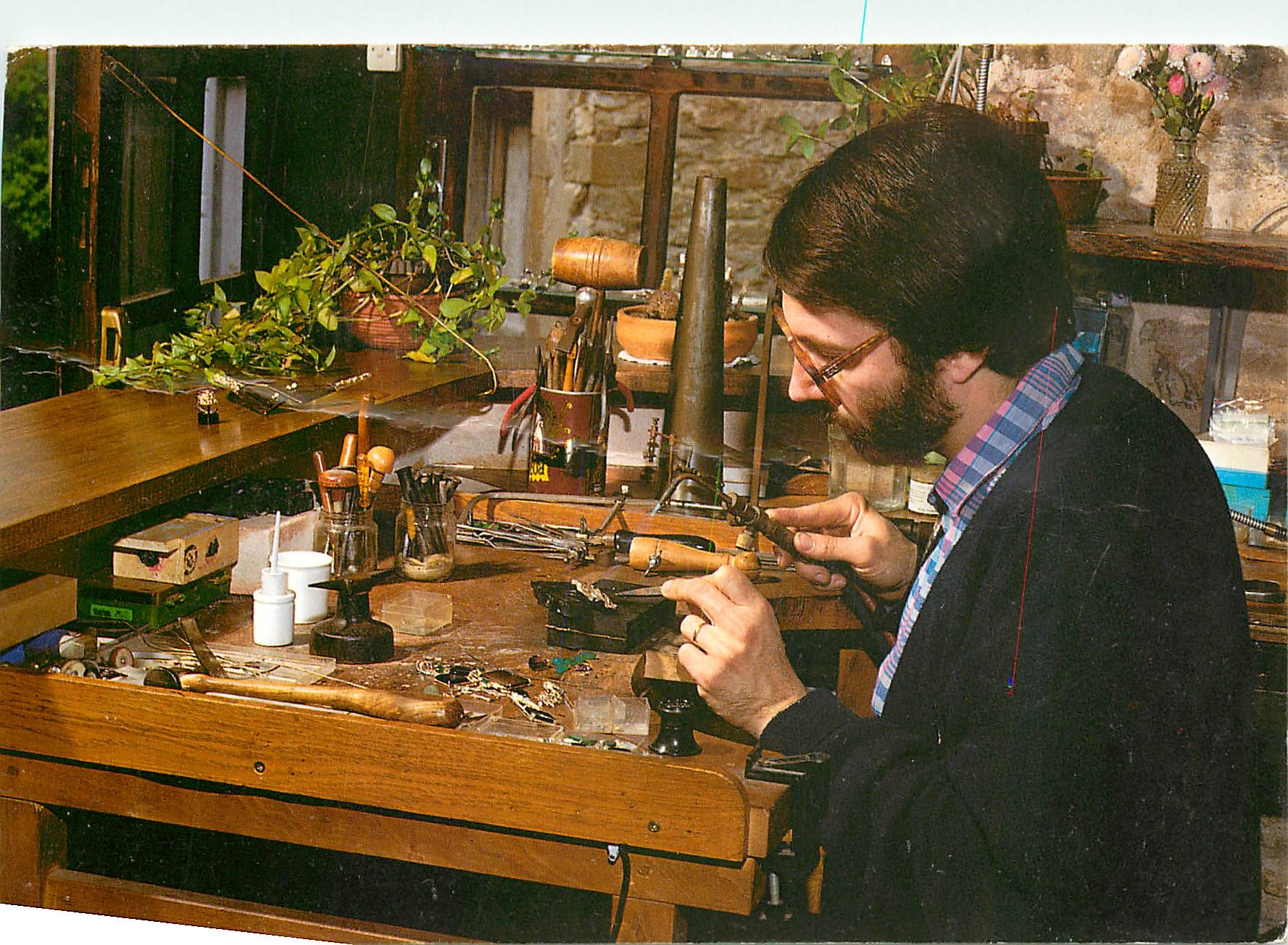 CPM Patrick Delaume Atelier de Bijouterie grand rue