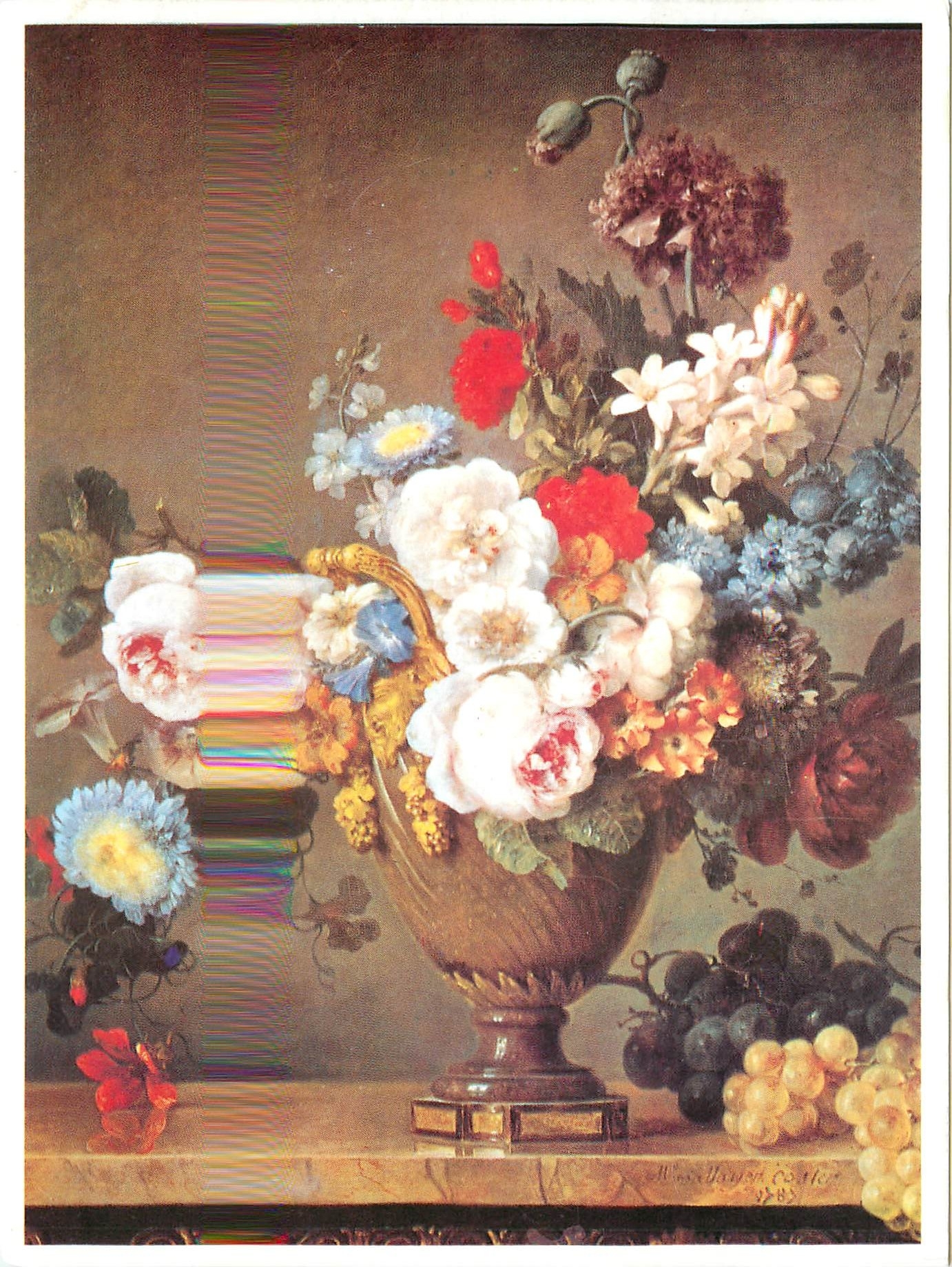 CPM Fleurs et Fruits Anne Vallayer Coster (1744 1818)
