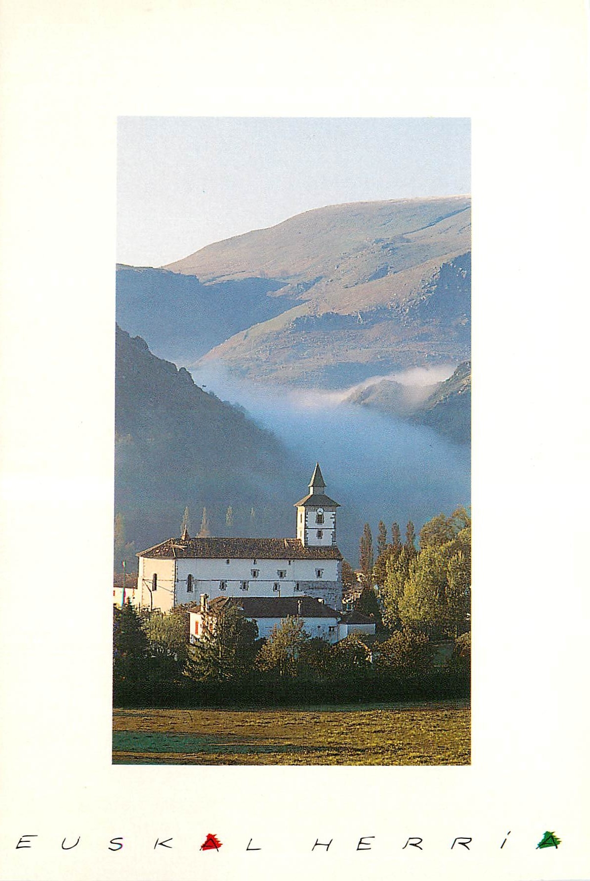 CPM Itsasuko eliza Eglise d'Itxassou 