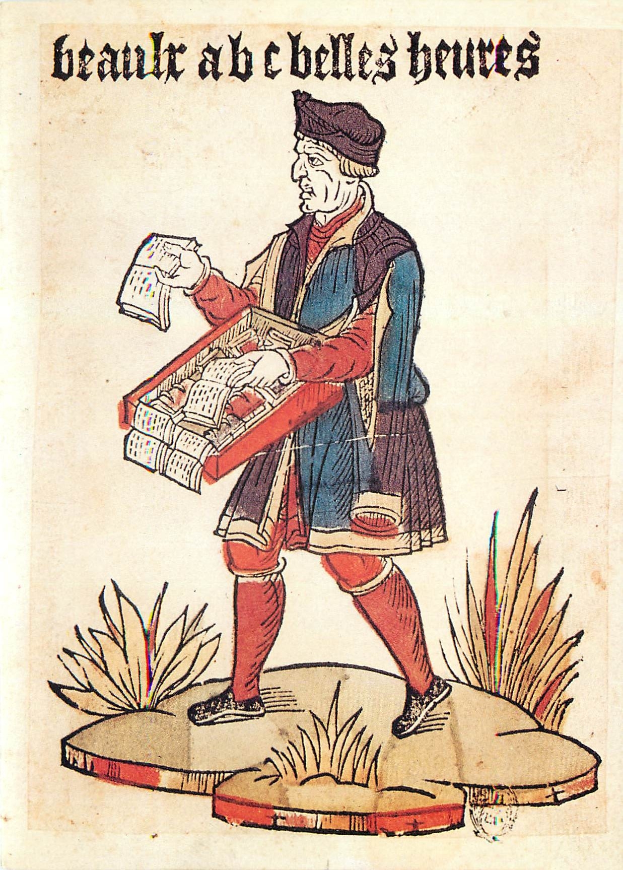 CPM Le livre dans la vie  quotidienne Bibliotheque Nationale Rue Richelieu Paris Exposition