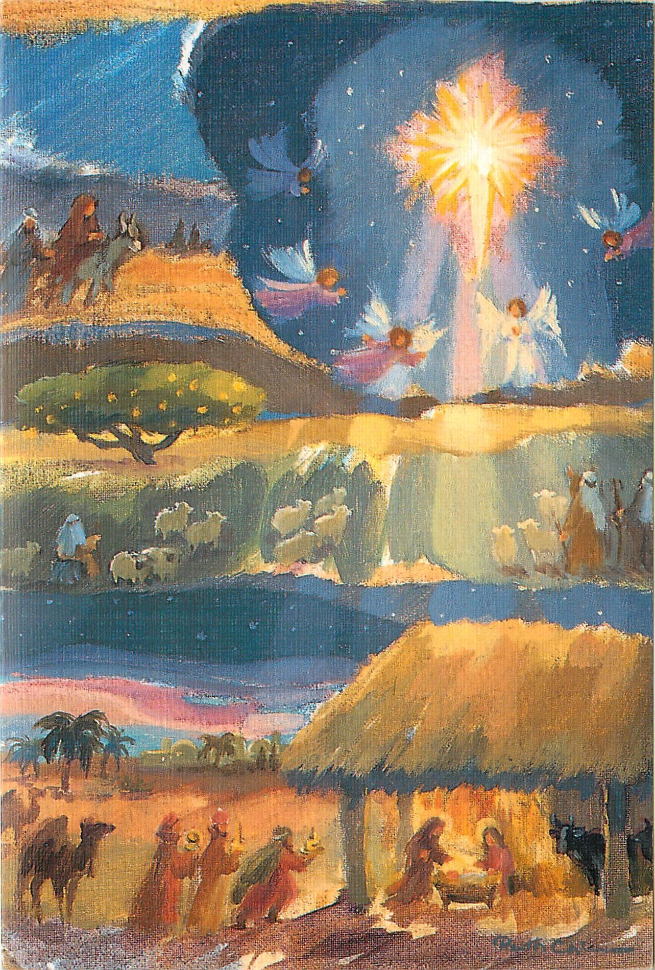 CPM Scenes de la Nativite 