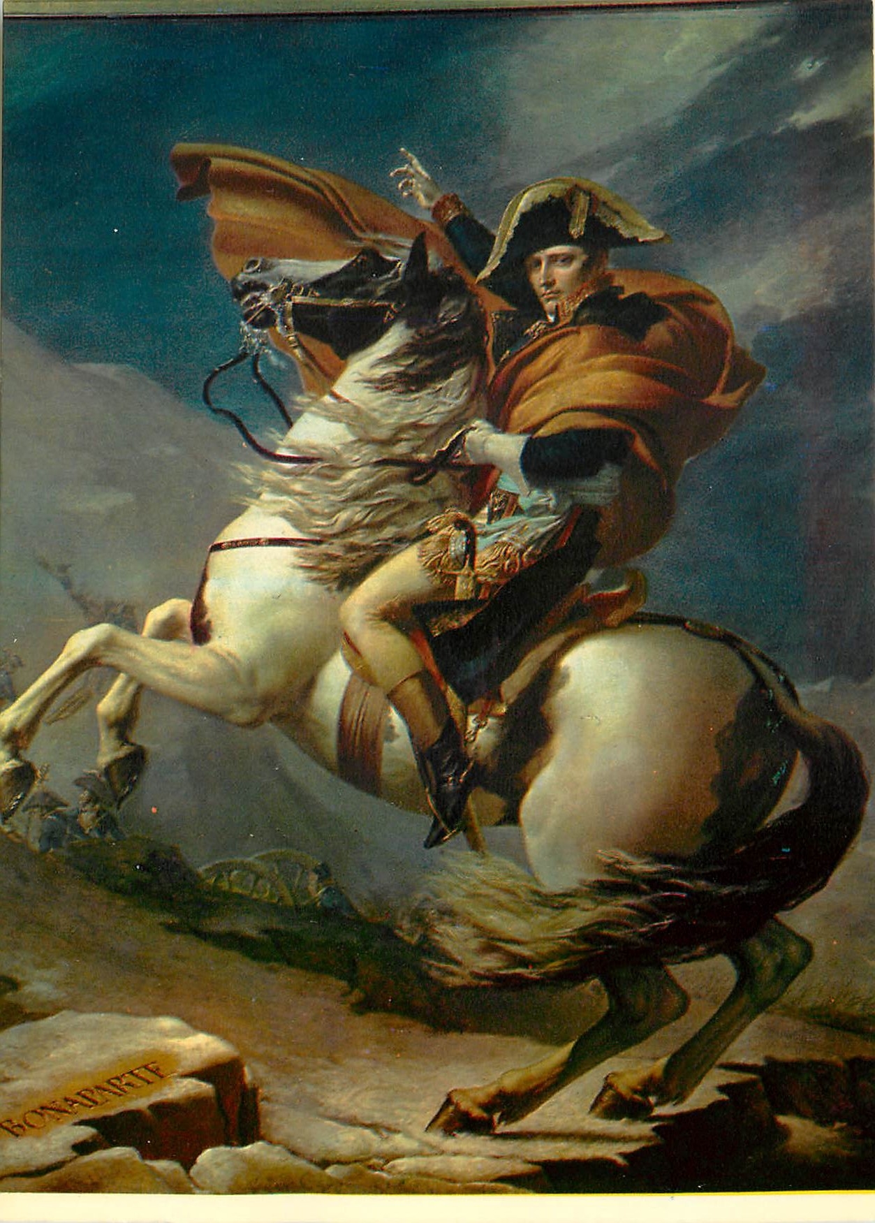 CPM Bonaparte Franchissant les Al[es au Grand Saint Bernard