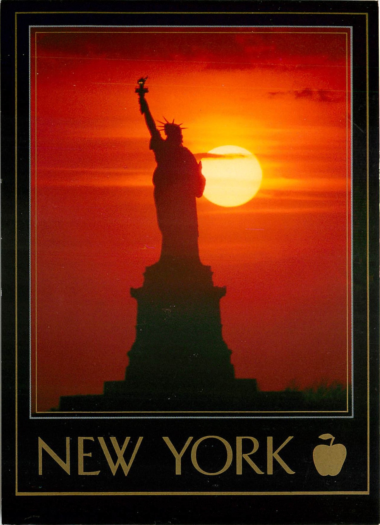 CPM Statue of Liberty New York 