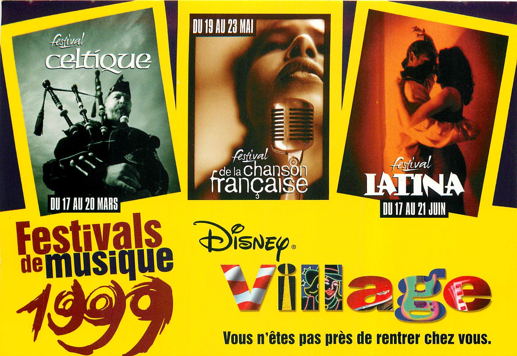 CPM Festival de Musique 1999 Vous n'etes pas pres de rentrer chez vous 