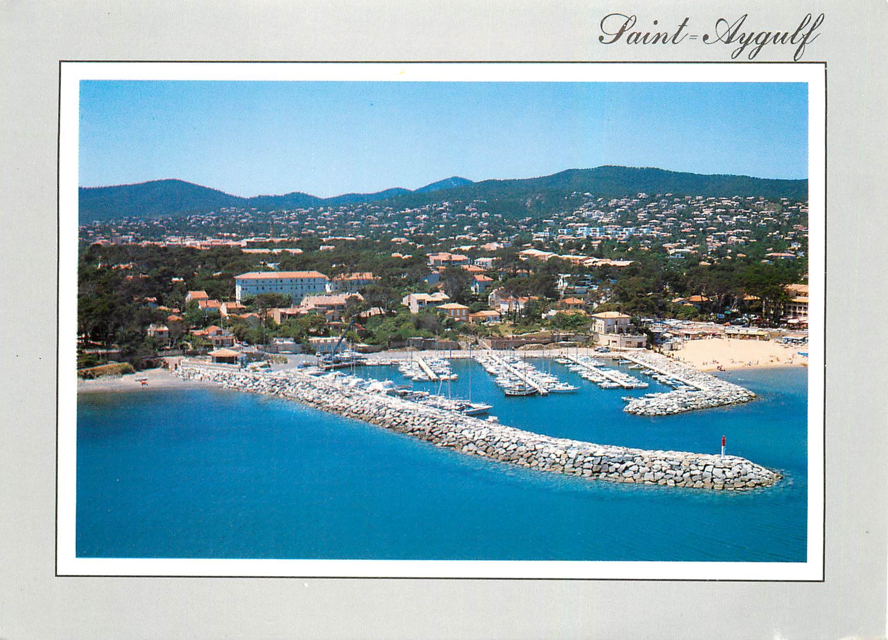 CPM Saint Aygulf Vue aerienne du Port