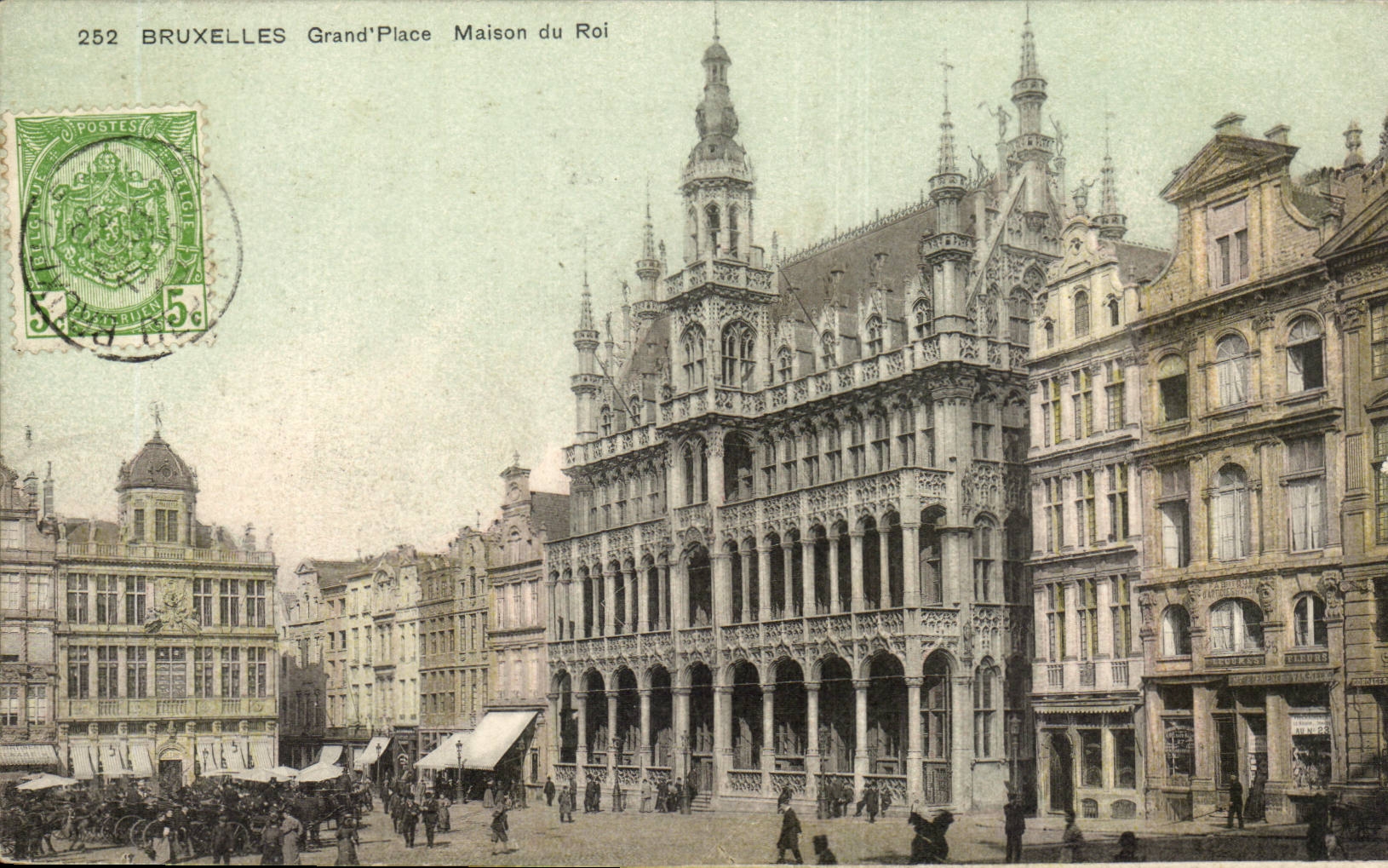 Brussels - CPA- Grand Palais - House of the King