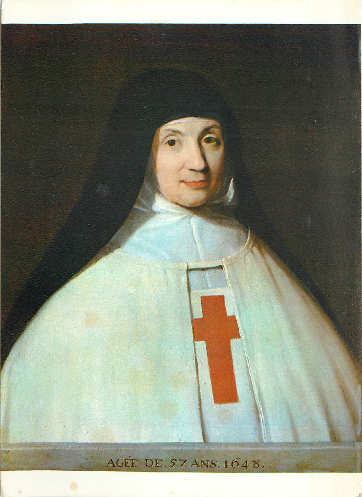 CPM La Mere Angelique Arnaud Philippe de Champaigne Musee Conde Chantilly 