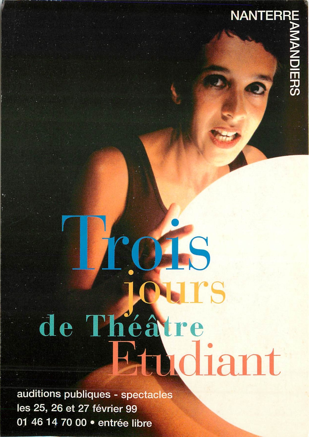 CPM Trois jours de Theatre Etudiant 