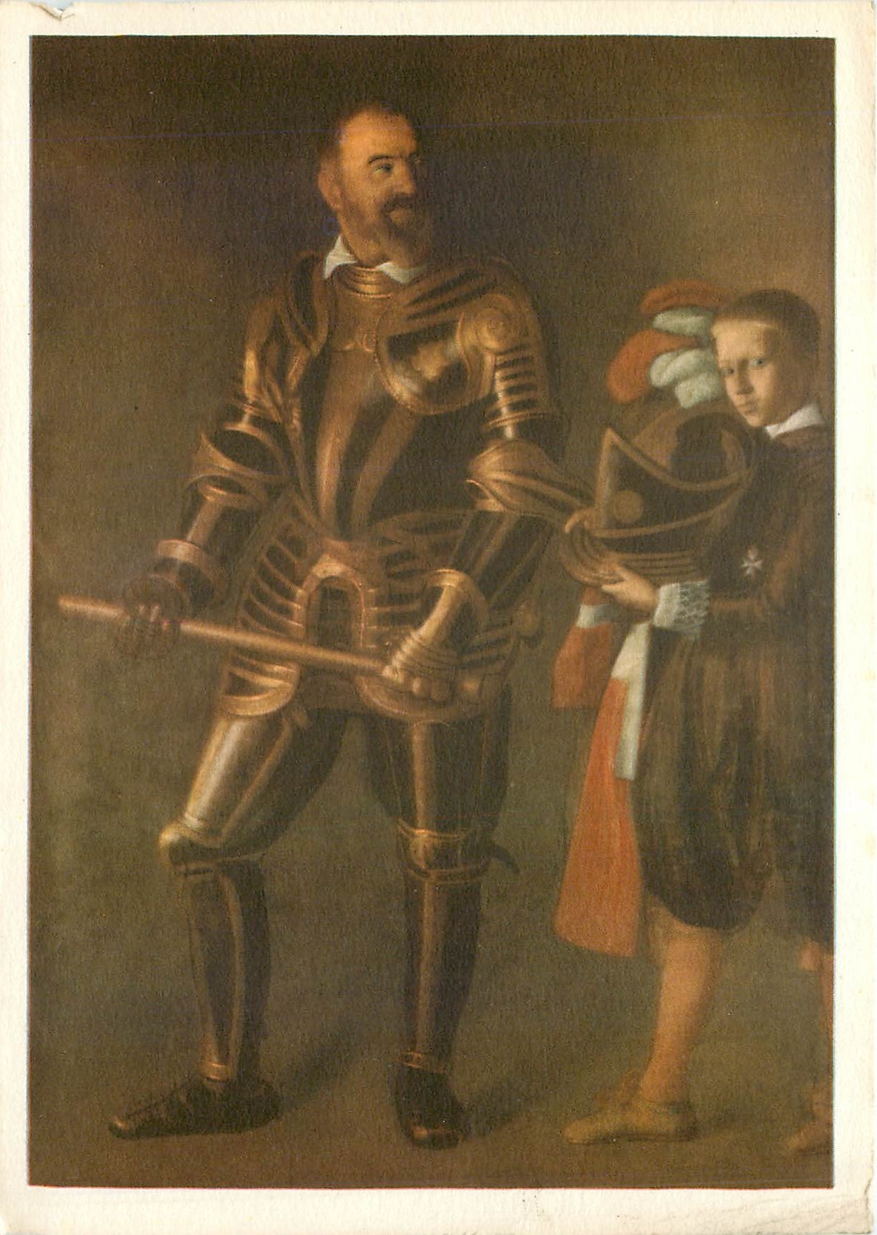 CPM Peinture Italienne Michaelangelo Amerighi ou Merisi dit le Caravage Musee du Louvre 