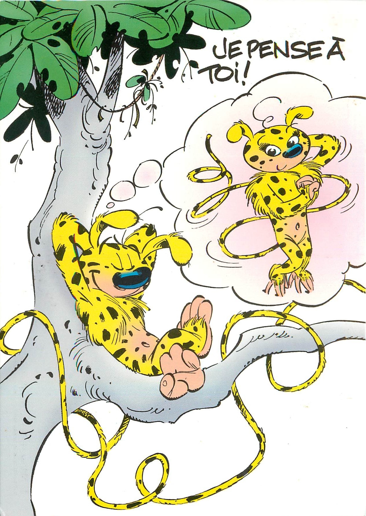 CPM Marsupilami Marsu Dessin Batem 