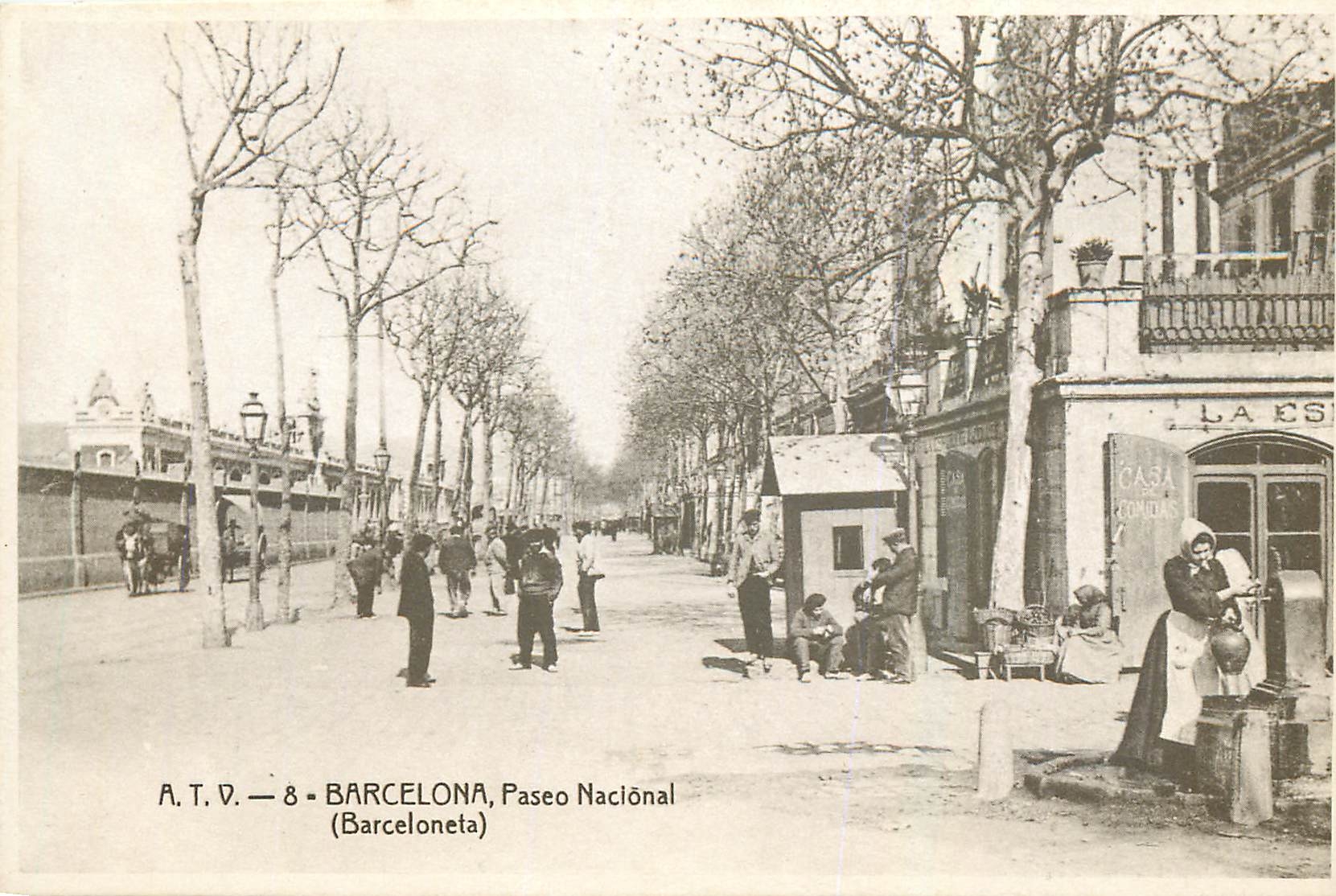 CPM Barcelona Paseo Nacional 