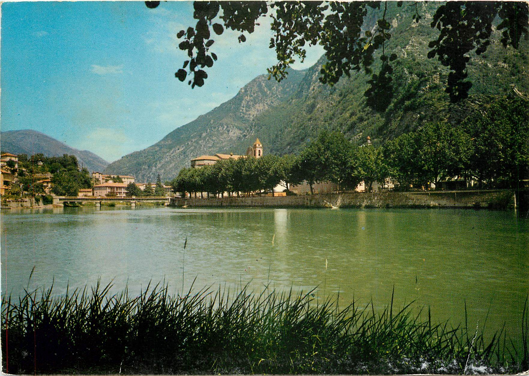 CPM Breil sur Roya Alpes Maritimes Le Lac 