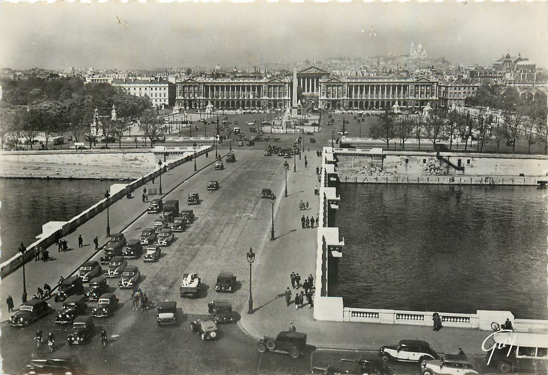 CPM Paris et ses Merveilles Pont et place de la Concorde