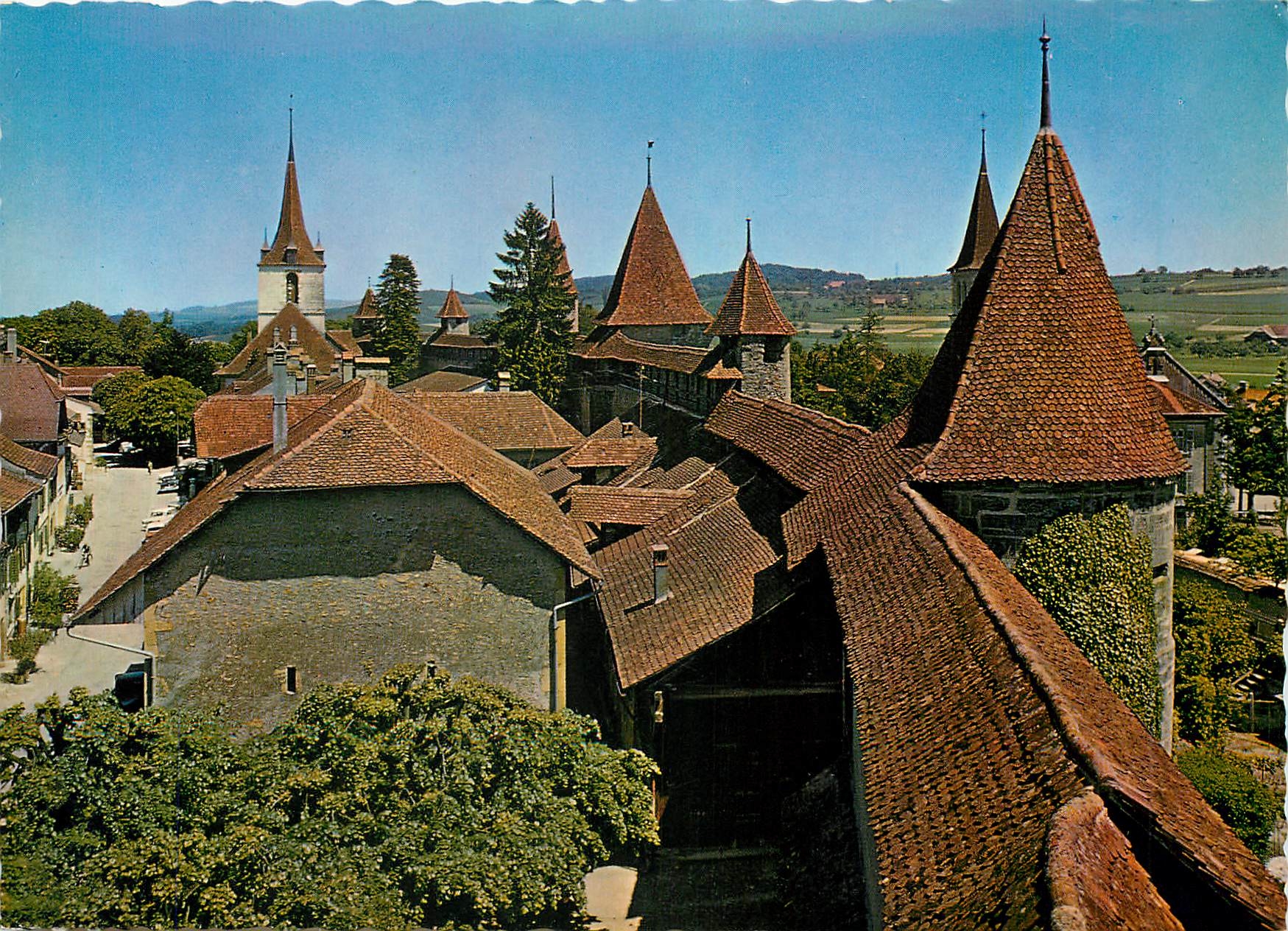 CPM Murten Ringmauer Morat Mur d'Enceinte