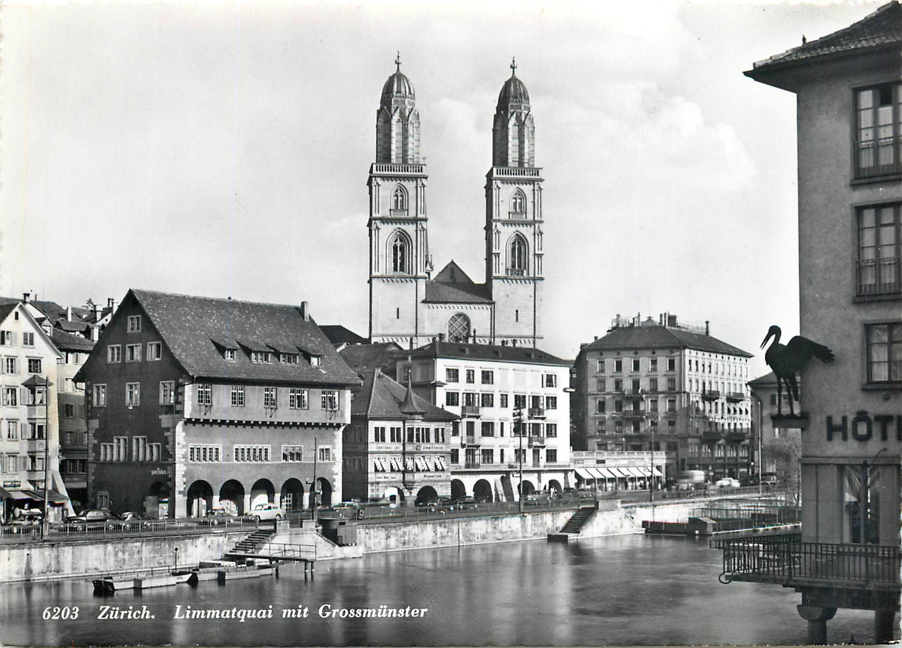 CPM Zurich Limmatquai mit Grossmunster 