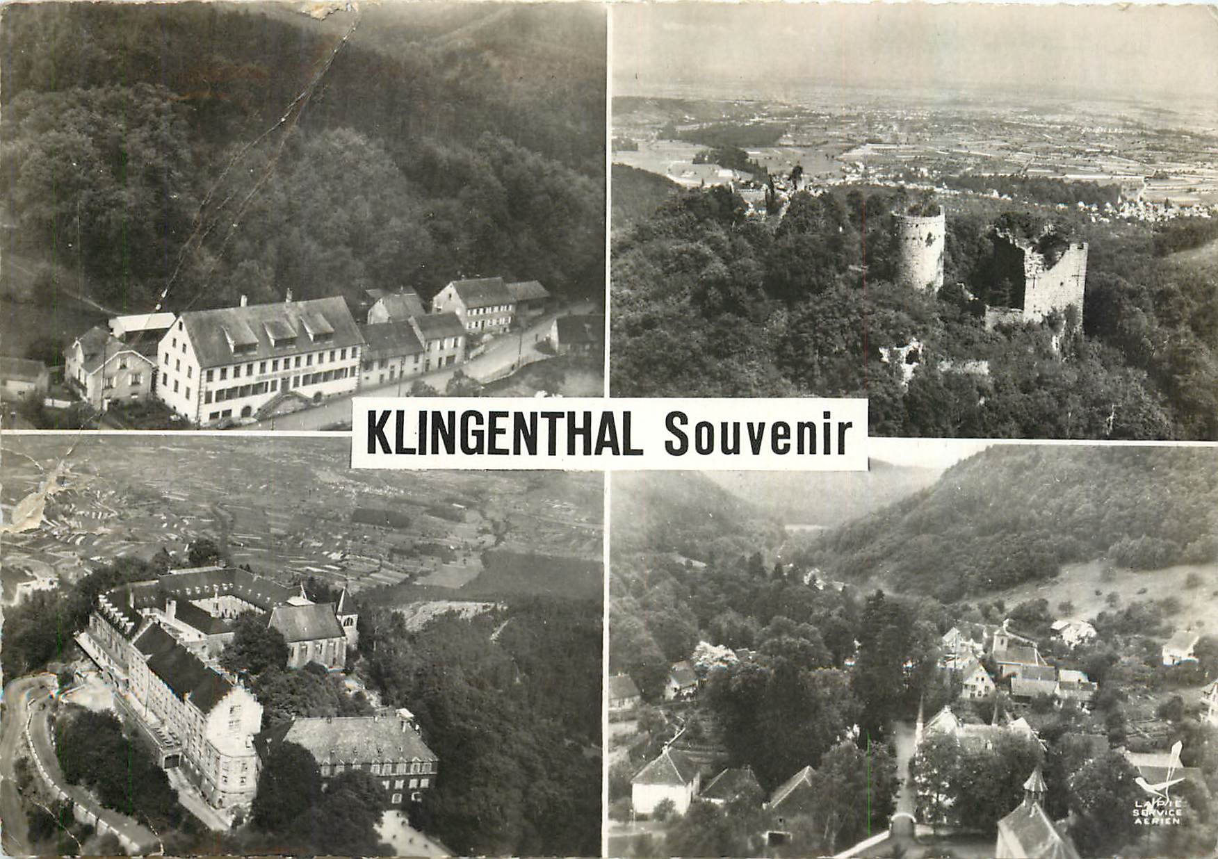 CPM Klingenthal Bas Rhin Vue generale