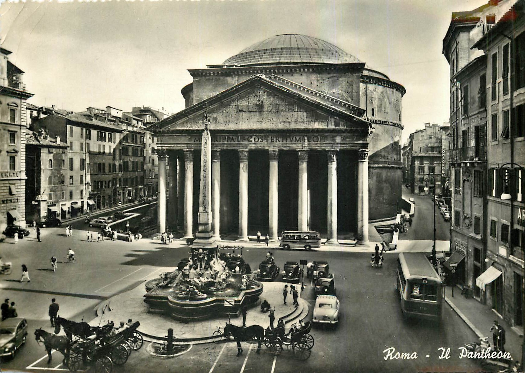 CPM Roma il Pantheon 