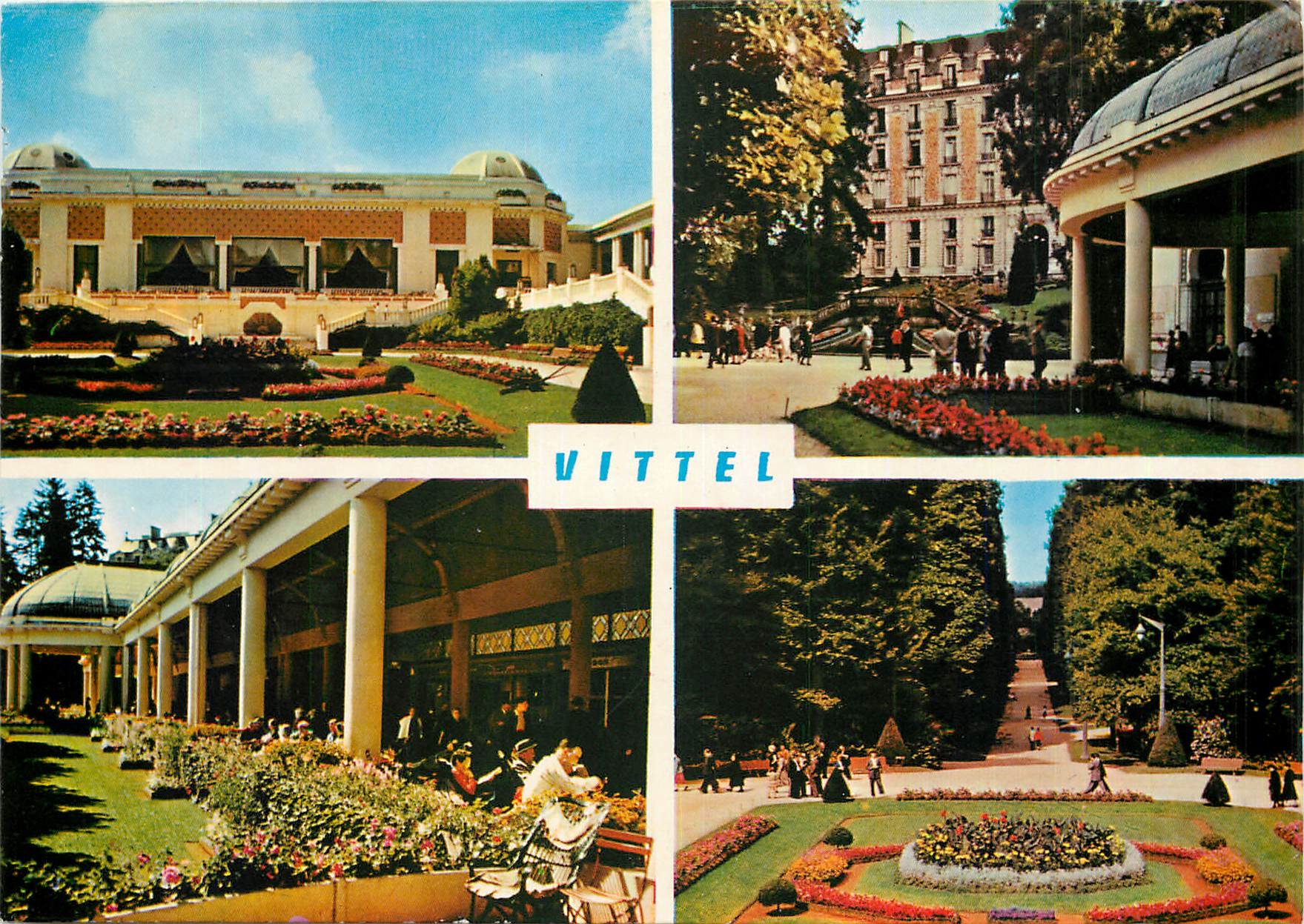 CPM Souvenir de Vittel Vosges 