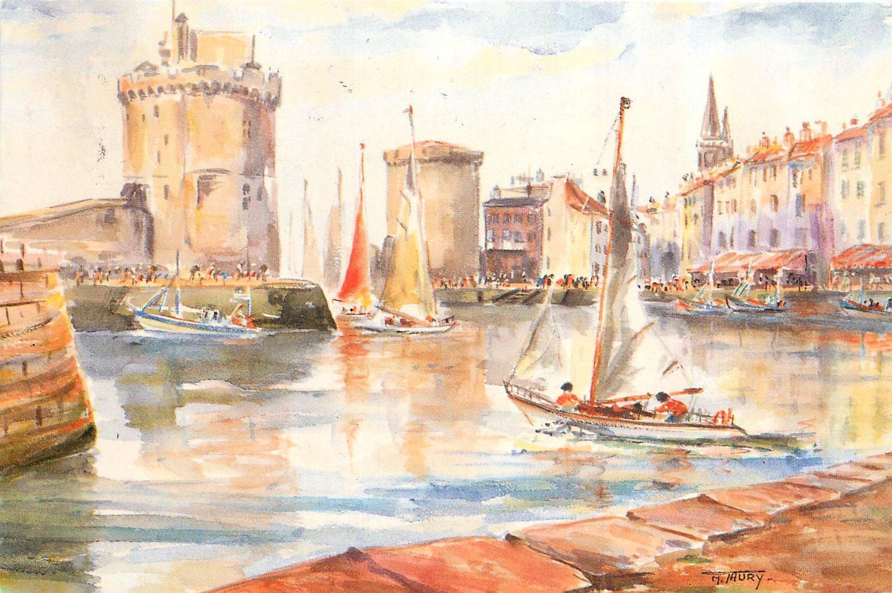 CPM Charente Maritime Le port de la Rochelle