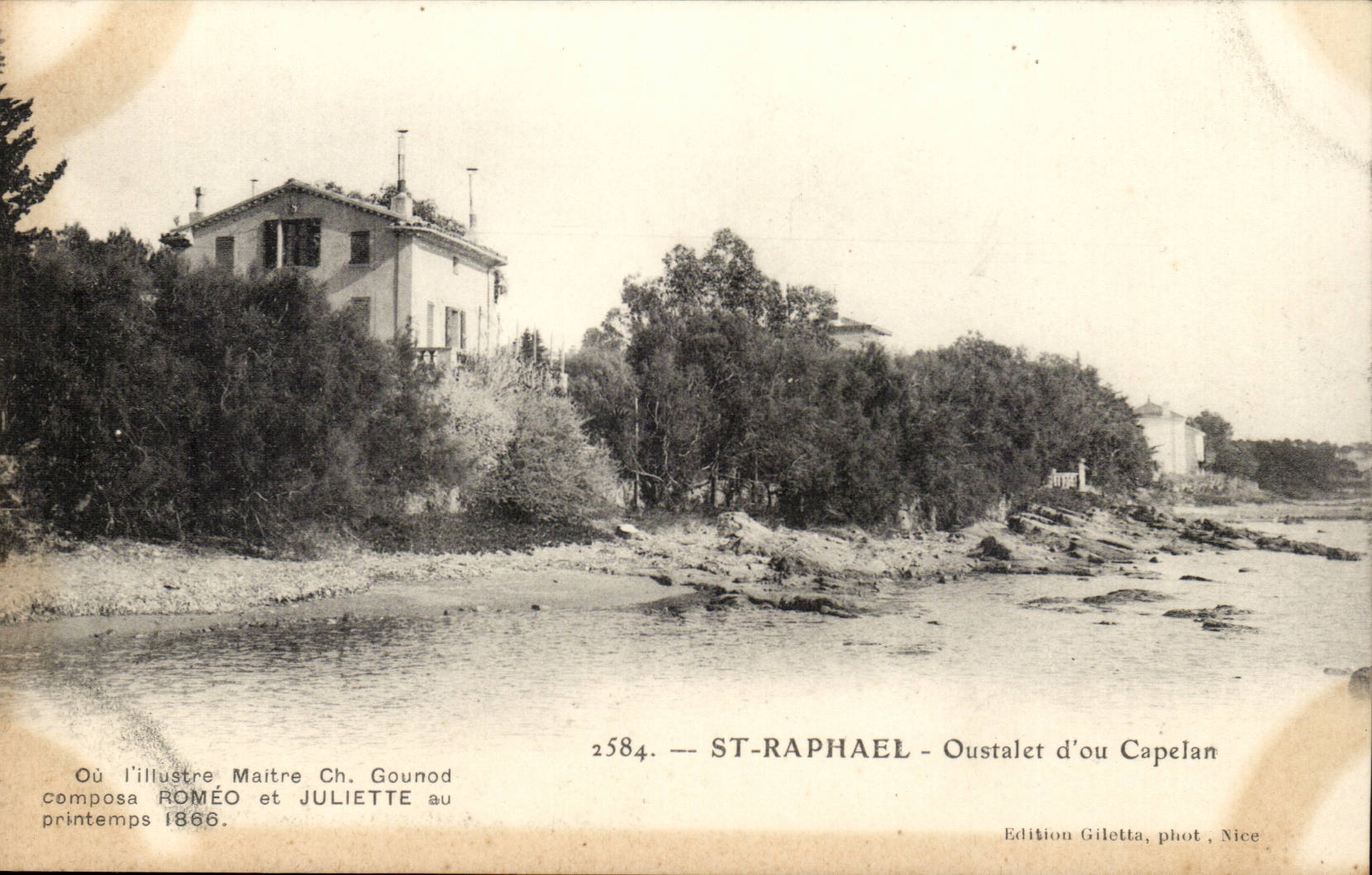 St Raphael - Oustalet of or Capelan-CPA