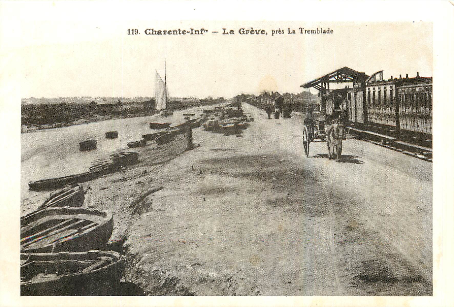 CPM Charente Inf La Greve pres La Tremblade