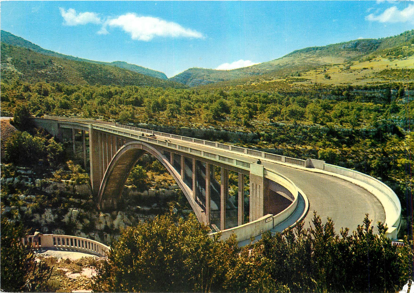 CPM Les Gorges Pittoresques du Verdon La Route Varoise et le Pont sur l'Artuby 