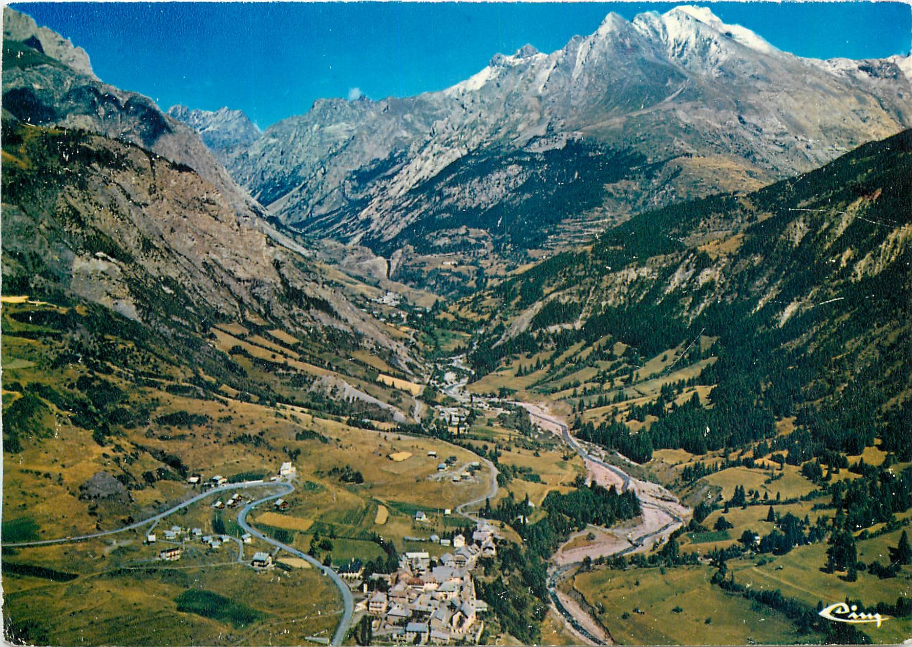 CPM St Paul sur Ubaye Alpes de Hte Prov 