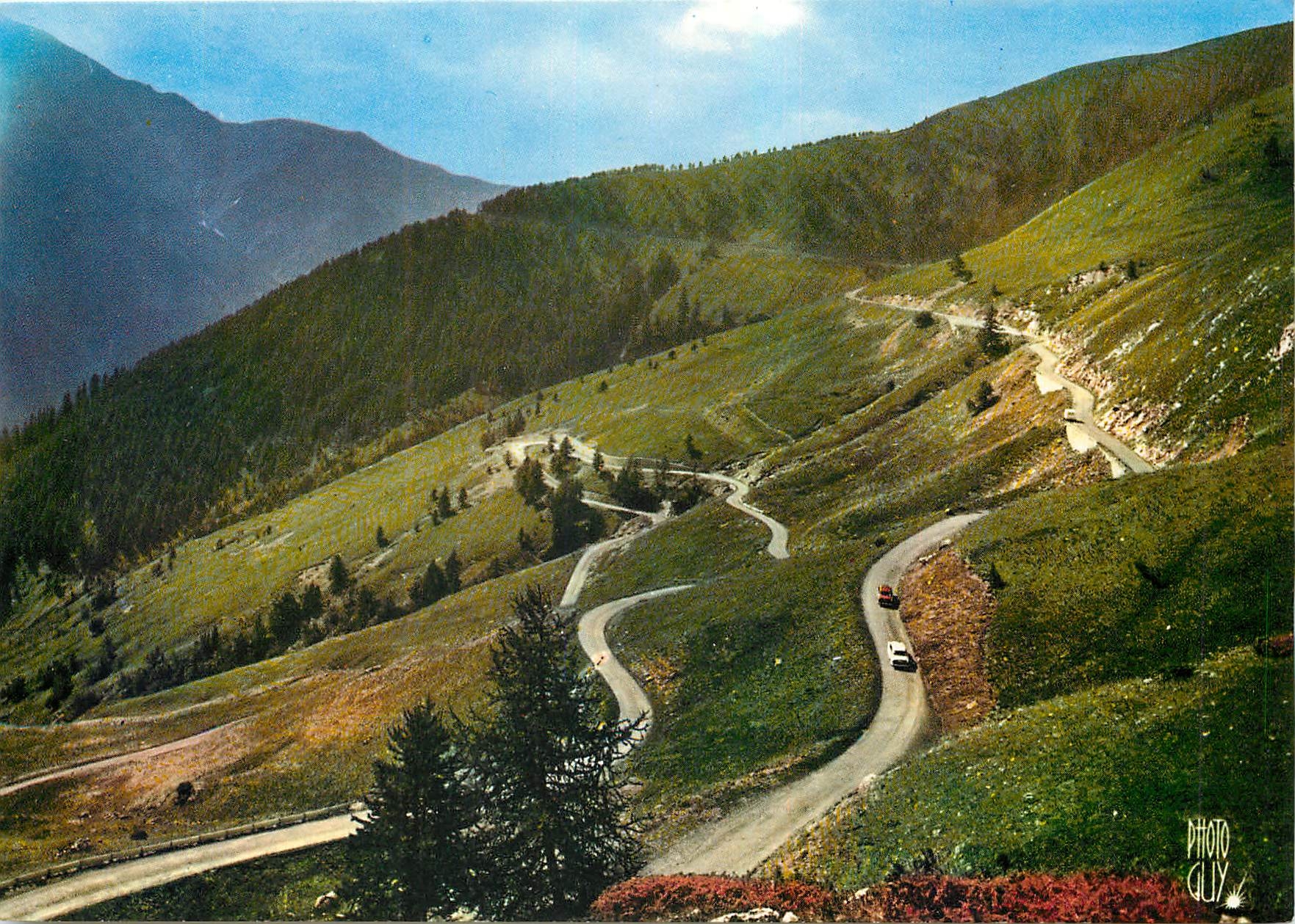 CPM Col d'Allos Descente sur Barcelonnette 